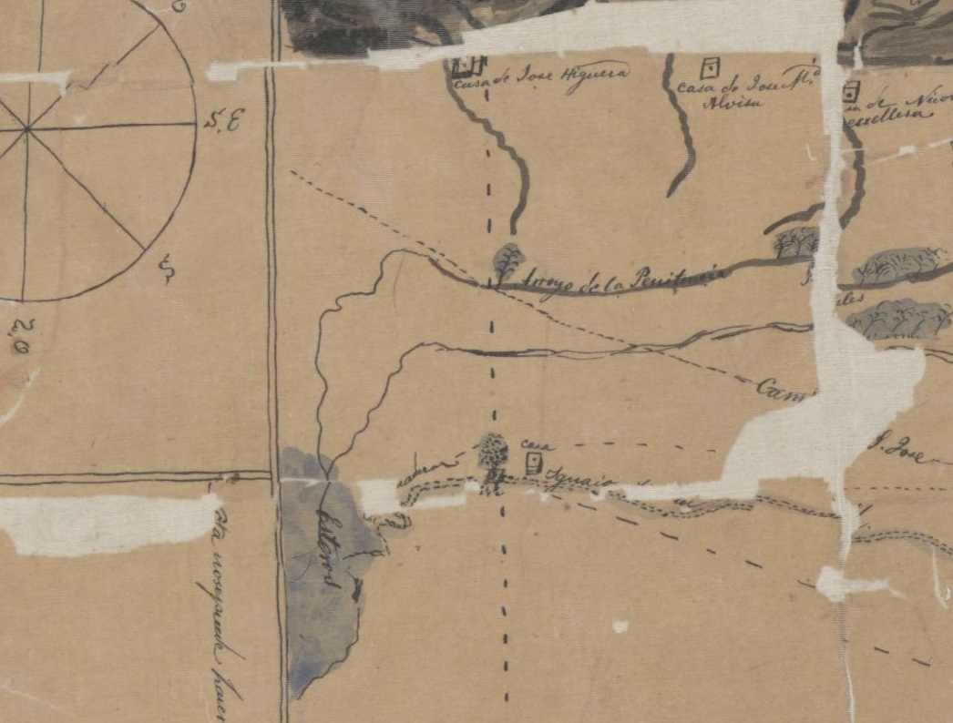 Map of Four Adobes